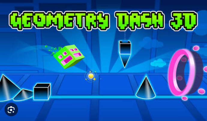 Geometry Dash 3D game cover